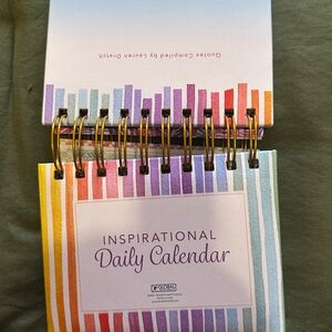Colorful Inspirational Daily Calendar